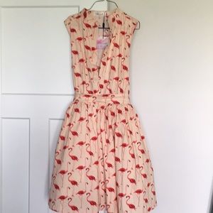 Chicwish flamingo dress